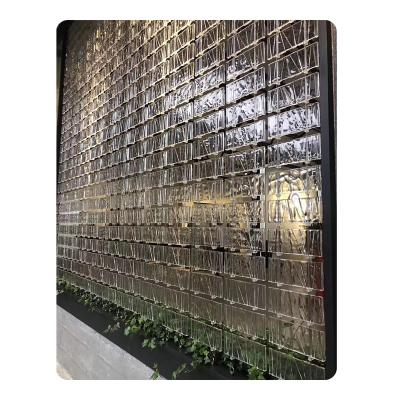 China Simple Style Art Glass For Sale With Whole Accessories Sale Glass Brick Decor Glass For Wall for sale