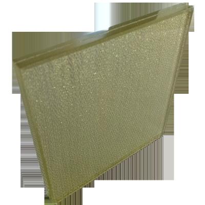 China Modern Mirror Wire Mesh Glass Fabric Laminated Laminated Sandwich Woven Glass Glass For Wall Decor for sale