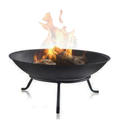 China Wood Burning Fire Stocked 22 Inch Cast Iron Pit Bowl for sale