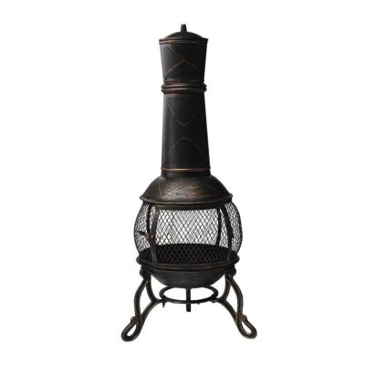 China Stocked Cast Bronze Chimeneas Fire Pits For Outdoor Use for sale