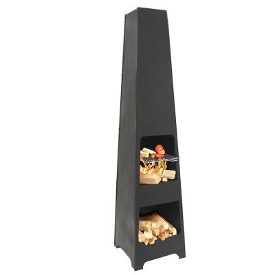 China High Stored Chimeneas Steel Fire Fire Surface Mine Safety Heaters for sale