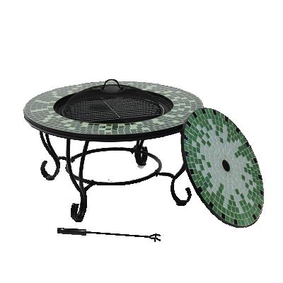 China Stocked Fire Pit Outdoor Fire Pits Outdoor Firepit Square Fire Wood Burning Table for sale