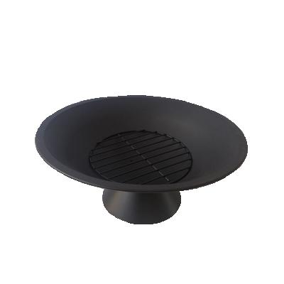 China Outdoor Height Adjustable Patio Fire Pit Wood Burning Modern Fire Bowl With 3 Legs Cast Iron For Party for sale