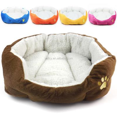 China Plush Customized Cheap Soft Plush China Luxury Dog Beds for sale