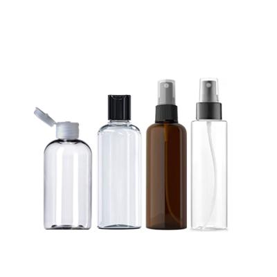 China BEAUTY PACKAGING 4 Ounce Leak Proof Squeeze Plastic Bottles Travel Empty Containers With Flip Top Disc Cap for sale