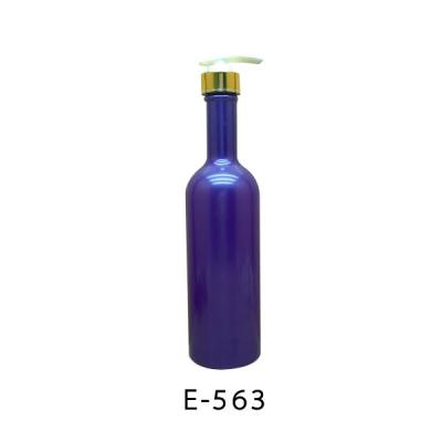 China Flavor 1000ml 32oz Long Pet Bottle Plastic Wine Beer Colorful Long Neck Shape Bottle for sale