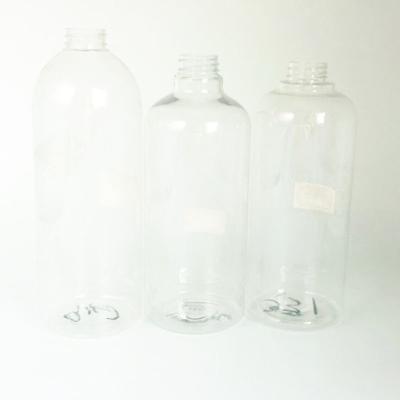 China Personal Care Food Grade 1000ml 32oz Round Pet Plastic Bottles Wholesale for sale