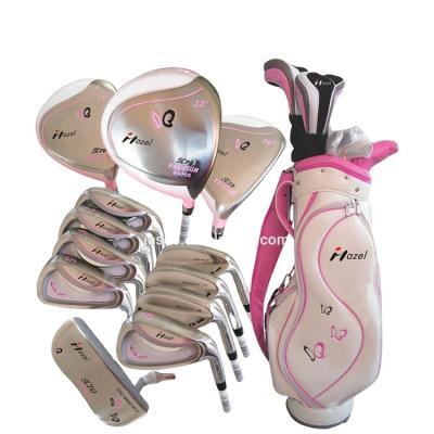 China graphite & Women lady golf club steel custom complete full set for sale for sale