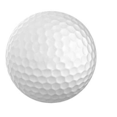 China Wholesale Custom Logo OEM Match Quality Synthetic Rubber Urethane Driving Range Cheap Tournament 3 Piece Golf Ball for sale