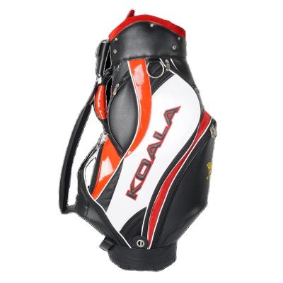 China PU Custom 6 Dividers Golf Cart Bag for sale