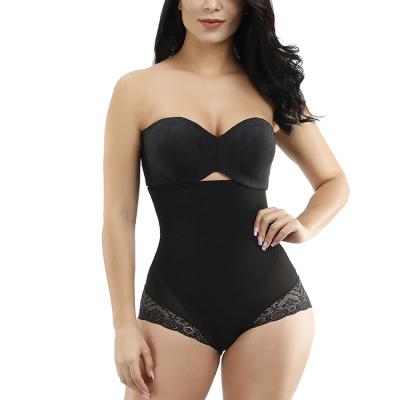 China Plus Size TUMMY CONTROL LACE Vrouwen Butt Lifter Shapewear met niet-geweven weefmethode Te koop