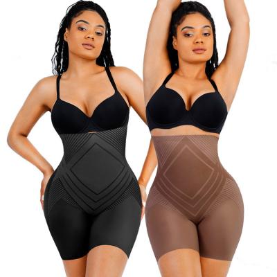 China Vloeibare spandex naadloze hoge taille buik trimmer kont lifter shaper slipje voor vrouwen Te koop