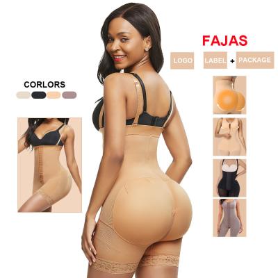 China Nontoxic High Waist Butt Lifter Tummy Control Shapewear for Women XL Colombian Fajas for sale