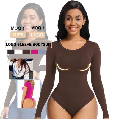 China Knitted Seamless Bodysuit for Outdoor Sculpting in S-6XL Sizes Shaping and Sculpting for sale