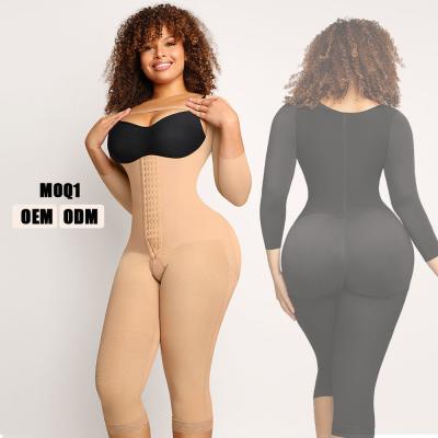 China HEXIN 2023 Fashion Women Slimming Shapewear Nonwoven Weaving 30%Spandex 70%Nylon Fabric for sale