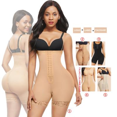 China Fajas Colombianas Reductora Postpartum Recovery Bodysuit Tummy Control SHAPEWEAR Body Shapers Girdle for sale