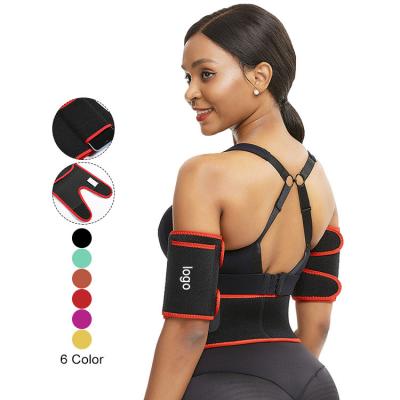 China Neoprene Wrap Spandex Nylon Fat Burning Women Jogging Upper Arm Shaper Slimming AS SHOW for sale