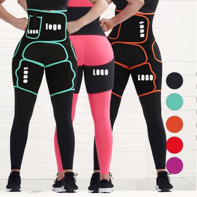 China HEXIN 3 In 1 Waist Trimmer Style Waist and Thigh Trainer As Show Tummy Control Butt Lifter for sale