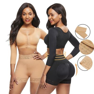 China Vestidos para quemadores de grasa de brazo FAJAS BBL SHORTS etapa 2 3 para HEXIN Mujeres chaleco para quemadores de grasa de brazo en venta