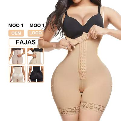 China HEXIN Vrouwen Waist Trainer 5XL BBL Fase 2 3 Medium Control Postpartum Slimming Bodysuits Te koop