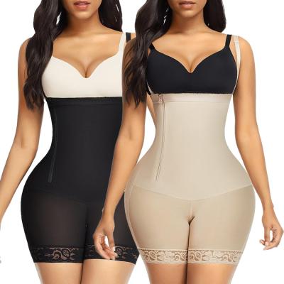 China Vrouwen Buik Controleer broek Riem Body Shaper met zijsluiting XS-4XL Colombiaanse Fajas Te koop