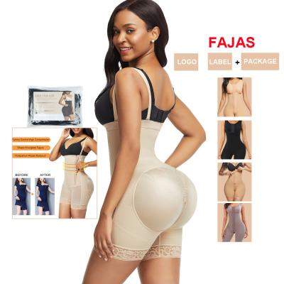 China Control Panties Shapewear 5XL HEXIN Plus Size Butt Lifter with Side Zipper for sale