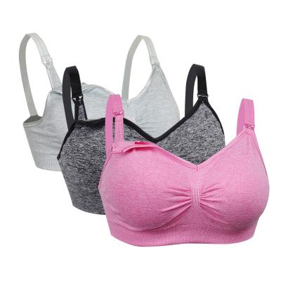 China Invisible Women's Bra for Women Three Quarters Cup Shape Solid Pattern Type for sale