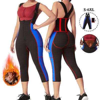 中国 High Waist Fitness Leggings Bodysuits for Women Custom Logo Slim Shapers by HEXIN 2021 販売のため