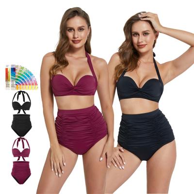 China Women's AS SHOW High Waist Push Up Fitness Bikini Swimwear for 2022 Summer Beachwear for sale