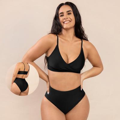 China High Waist Beachwear Summer Bikini for Women Sexy Fitness Swimwear Custom Two Pieces for sale