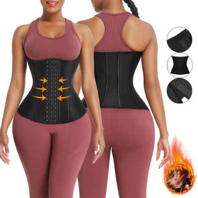 China Breathable Fabric Type 96%cotton 4% spandex 100%LaTeX Waist Trainer for Women Fitness for sale