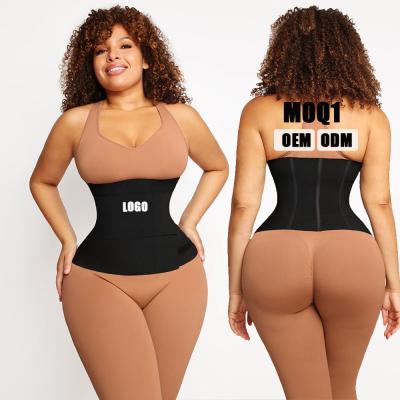 China Waistdear Custom Logo Women's Latex Corset Waist Trainer for Slimming Age Group Adults for sale