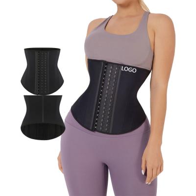 China 2022 Design Tummy Control 11 Steel Bone Women Slimming Latex Corsets Waist Trainer Shaper Sizes S-3XL for sale