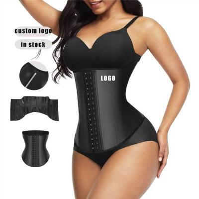 China Gender Women Rubber Latex Tummy Control Waist Trainer Belt with Personal Logo for sale