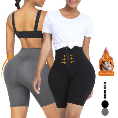 China HEXIN Breathable Women's Fitness Butt Lifter Shorts Tummy Control and Hip Body Shaper for sale