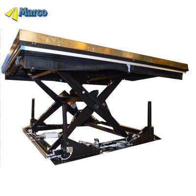 China Hydraulic Driven 3000kg Capacity Customized Scissor Lift Table for Swedish Church by Marco for sale