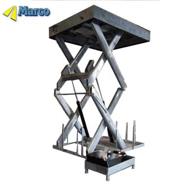 Κίνα Βαρύ φορτίο Σταθερό Marco High Good Scissor Lift Table με 3000mm Lift Stroke και υδραυλικές βίδες προς πώληση