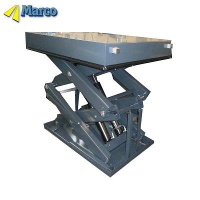 China Marco Customized Hydraulic Scissor Lifting Table for Industrial Robots and Building Crane in Stationary Running Mode for sale