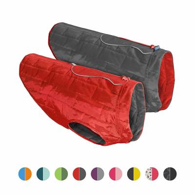 China Impermeable ajustable del perro del invierno de la prenda impermeable de la chaqueta del perro del desván de la capa caliente del perro en venta