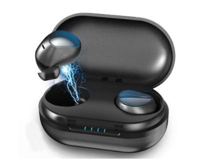 Cina Stereotipia senza fili a comando a tocco Earbuds Bluetooth del trasduttore auricolare impermeabile di T10 Tws (con il recipiente di carico della radio 1200mAh) in vendita