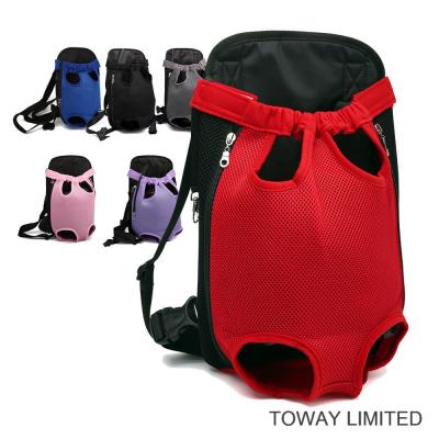 China Hundeversorgung Mesh Backpack Harness Carrier Pet Front Bag zu verkaufen