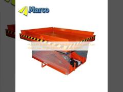 Hydraulic Scissor Lift Table with Roll-off Guard and Chain Mesh Close Height 260mm Lift Stroke 600mm