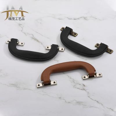 China With Side Antique Plastic Holder Suitcase Handle Pull Trunk Screw Plastic Luggage Handle Accessories for sale