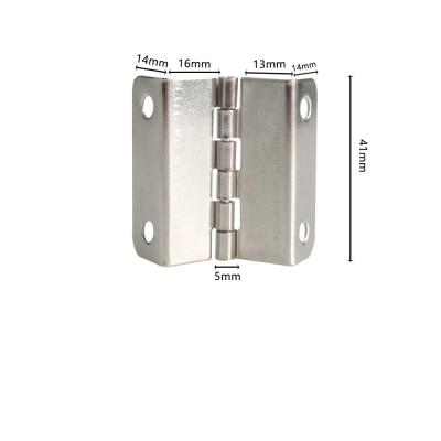 China With Clear Screws Three Times Hinge 41Mm Swing Wardrobe Sideboard Offset Heavy Duty Door Hinge With 4 Right Angle Hole for sale