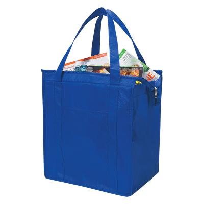 China Handled Ruthbag COOLER LUNCH CUSTOMER NON WOVEN INSULATED TOTE BAG WITH FRONT POCKET for sale