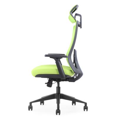 China Zhejiang Executive Canton Executive Zhejiang Manager Mesh Green Mesh Modern High Quality Memory Foam Relinable Adjustable Ergonomic Office Chair (New) for sale