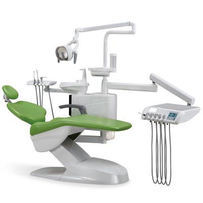 China Dental Metal AliGan Dental Equipment Chair Professional Design For Clinic Use Equipment Modern Advanced Technology With Ceramic Cuspidor for sale