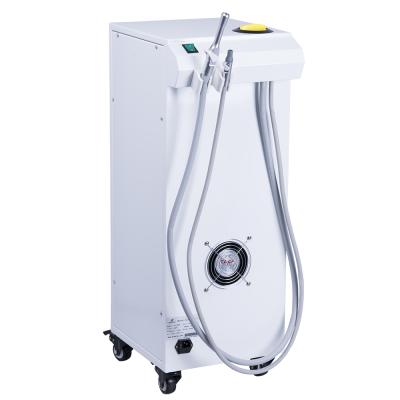 China AliGan Dental Equipment Mobile Suction Machine For Easy To Move White Cabinet Strong Suction Is Suitable For Clinic Treatment for sale