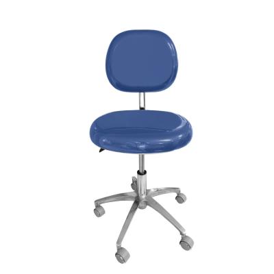 China AliGan Dental Equipment Metal Mobile Dental Stool with Luxury PU Leather Thickness Seat Best Equipment for Clinic and Hospital for sale