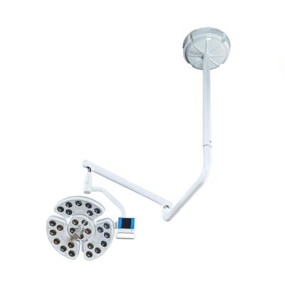 China Metal AliGan Dental Equipment Medical Shadowless Ceiling Mount LED Dental Operating Light For Implant Oral Beauty Surgical Operation for sale